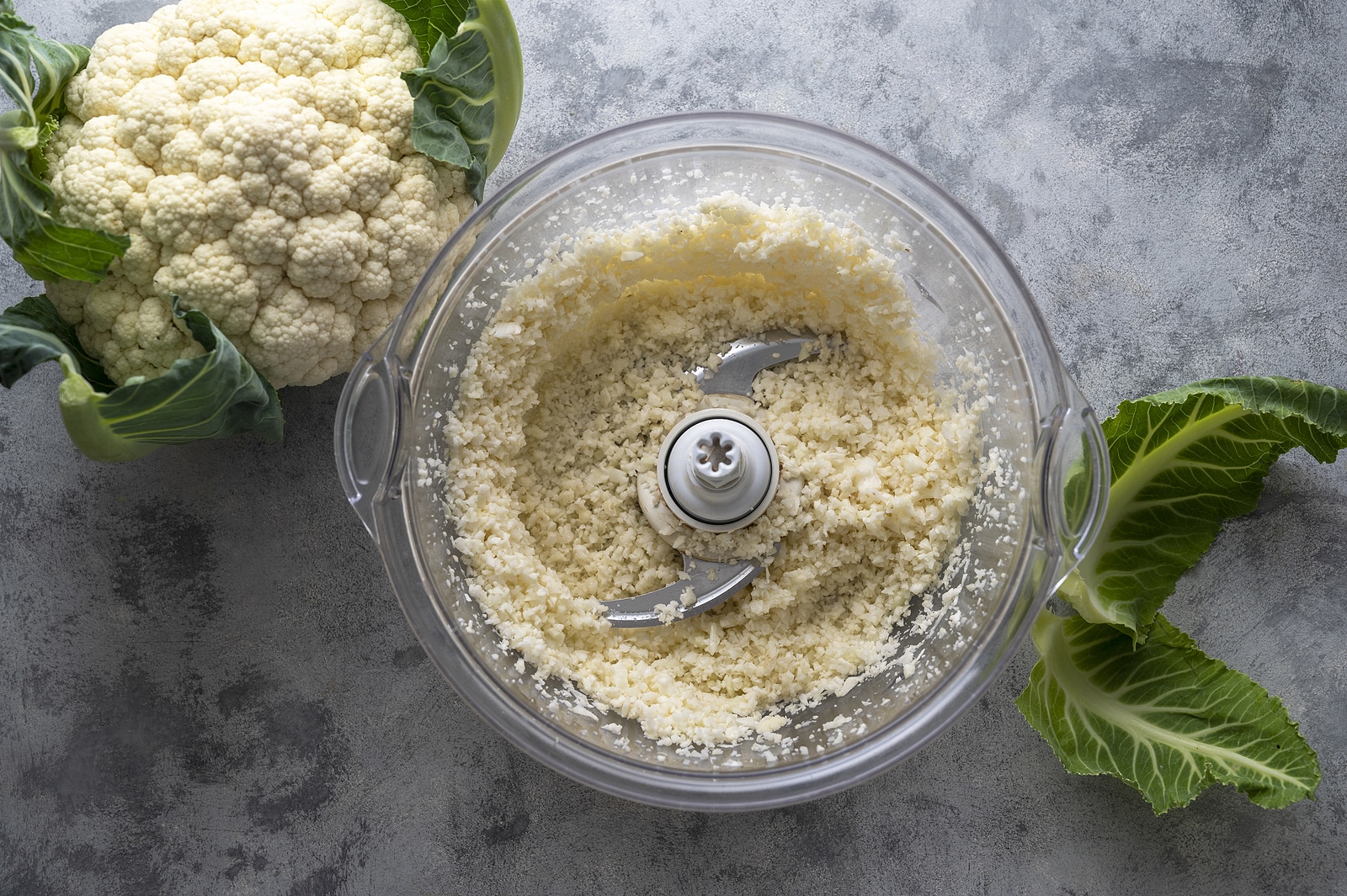 Cauliflower Rice In A Blender Fresh Cauliflower Cooking Healthy